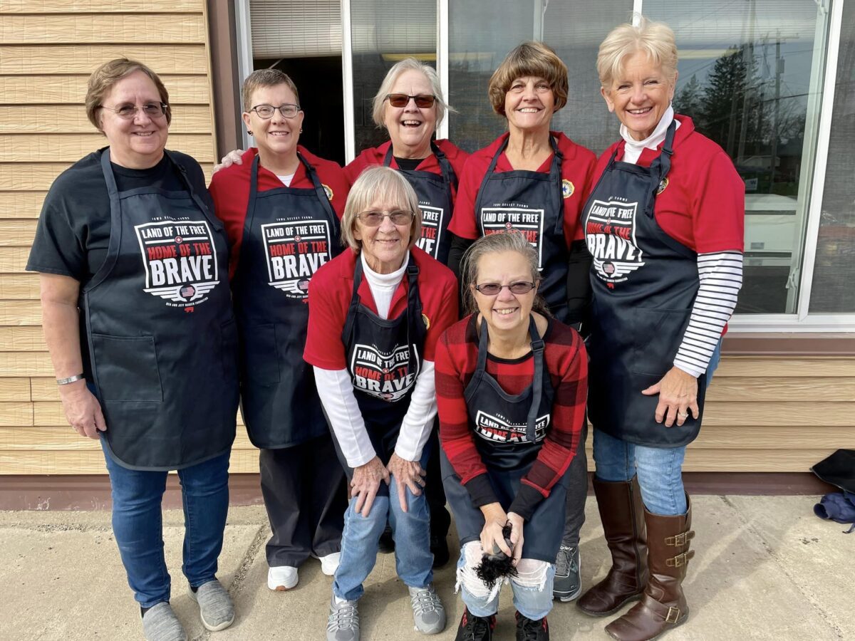 A group of American Legion Auxiliary members.